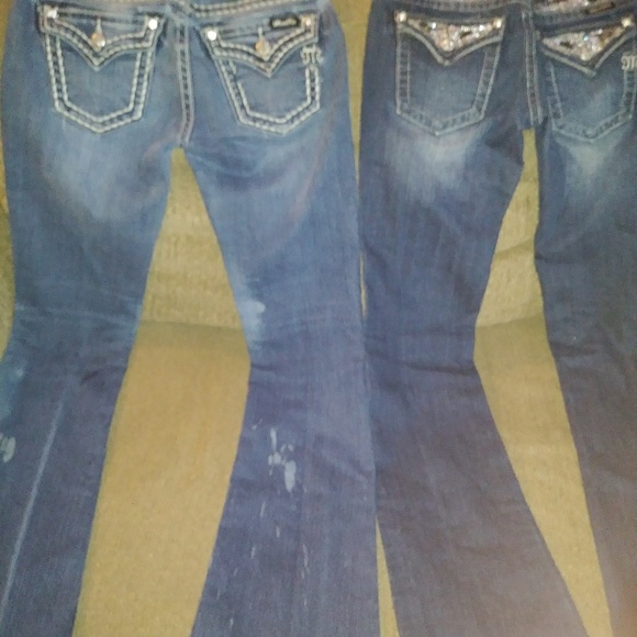 Miss Me jeans 2 pairs sizes 26 and 27 - Picture 4 of 6
